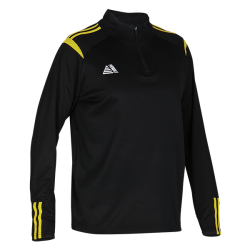 Atlanta 2.0 1/4 Zip Top Black/Yellow